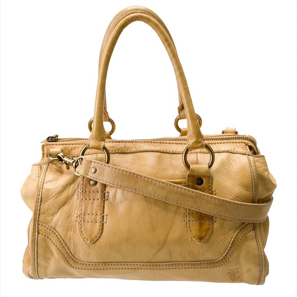 Frye Handbags - Frye Light Brown Leather Satchel